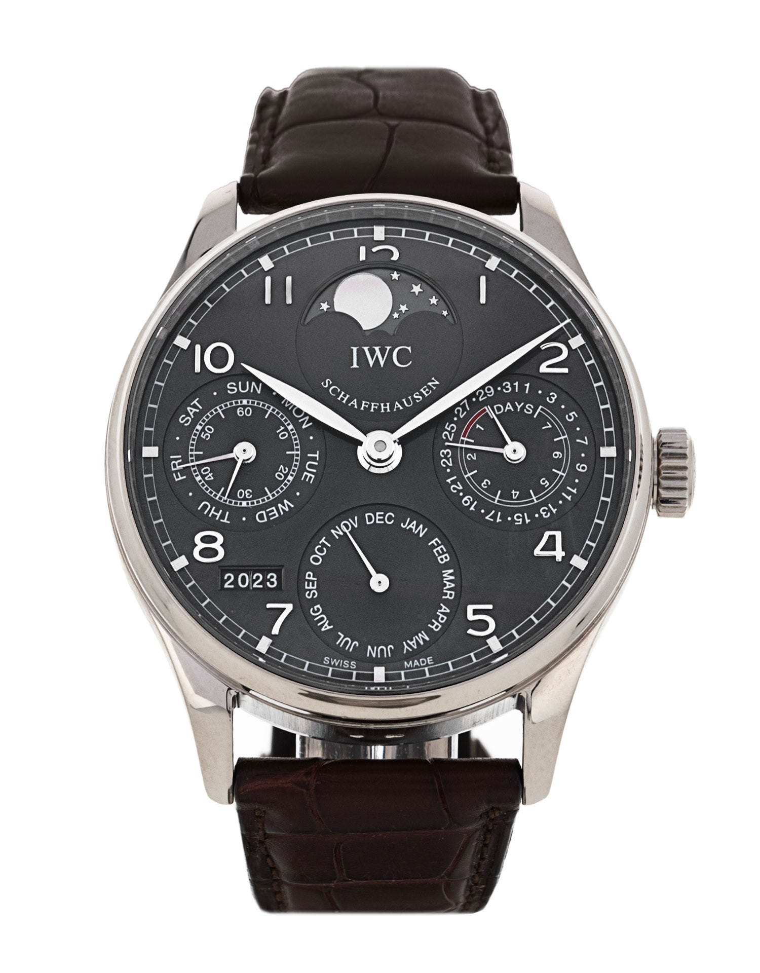 Pre-Owned IWC Portugieser Perpetual Calendar Watch