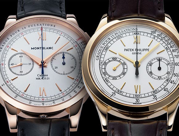 Review: Patek Philippe 5170J vs Montblanc 111626