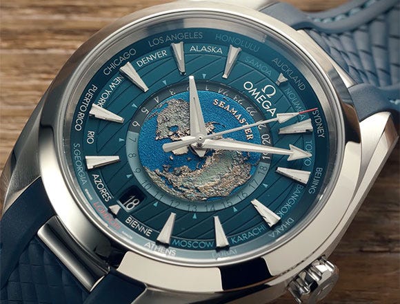 Review: Omega Seamaster Aqua Terra GMT Worldtimer