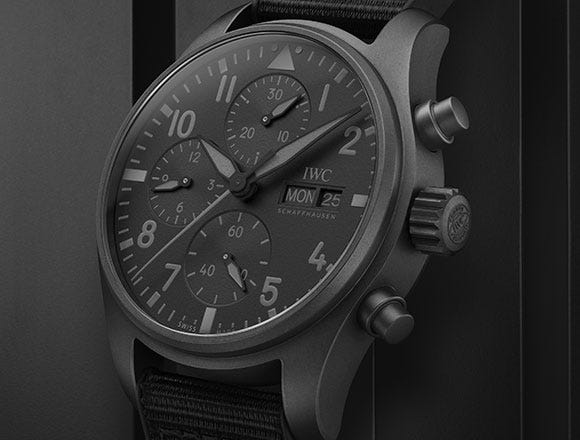 Feature: IWC Adds A New Ceratanium Chronograph To Its Top Gun Collection